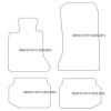 Fussmatten fuer BMW Serie 5 (F11) Touring 06.2010-2013 MDM