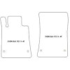 Fussmatten fuer Mercedes SLK (R172) 03.2011- MDM