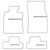 Fussmatten fuer Mini Mini (R56 &R58) 11.2006-02.2014 MDM