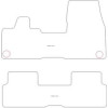 Fussmatten fuer BMW i3 11.2013-07.2022 MDM