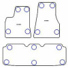 Fussmatten fuer Tesla Model S 2012-12.2020 MDM