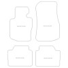 Fussmatten fuer BMW Serie 3 (F30) X-Drive 01.2012-02.2019 MDM