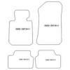 Automatten fuer BMW Serie 1 (E87) 09.2004-2011 MDM