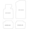 Automatten fuer BMW Serie 3 (E46) Touring 1998-08.2005 MDM