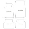 Automatten fuer BMW Serie 5 (E39) Touring 1997-2004 MDM