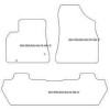 Automatten fuer Citroen Berlingo 2008-11.2018 MDM