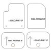Automatten fuer Dodge Journey 06.2008-2016 MDM