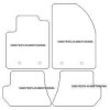 Automatten fuer Ford Fiesta V 2005-2008 MDM