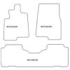 Automatten fuer Mitsubishi Pajero III corto 2000-03.2007 MDM