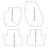 Automatten fuer Volvo V70 III / XC70 II 09.2007-2016 MDM