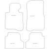 Automatten fuer BMW Serie 4 (F32) Coupe 10.2013-09.2020 MDM