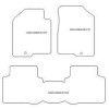Automatten fuer Kia Carens 2006-2012 MDM