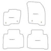 Automatten fuer Ford S-Max 7 posti 09.2015- MDM