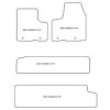 Automatten fuer Opel Vivaro bus 2014-02.2019 MDM
