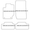 Automatten fuer Mitsubishi L200 Club Cab 2015- MDM
