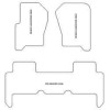 Autoteppiche fuer Land Rover Discovery IV 2009-2017 MDM
