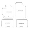 Autoteppiche fuer Toyota Yaris II 10.2005-2011 MDM