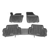 3D Gummimatten fuer Seat Alhambra II 5 posti 09.2010-03.2022 MDM