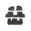 3D Gummimatten fuer Dacia Lodgy 7 posti 07.2012-10.2022 MDM