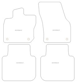 Fussmatten fuer Volkswagen Tayron 2025-