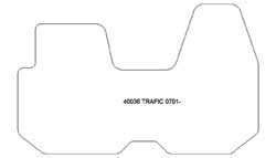 Fußmatten MDM Top für Trafic 2001-2014