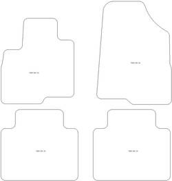Autoteppiche fuer BYD Atto 3 2022- MDM Top