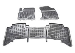 3D Gummimatten fuer Toyota Hilux 4 Turen 2016-