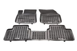 3D Gummimatten fuer Ford Focus IV Turnier (auch Mild Hybrid) 2018-