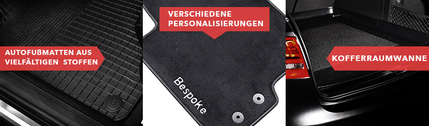 Fussmatten Land Rover Defender passgenau MDM