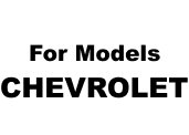 Fu&szlig;matten chevrolet